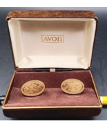 Avon Vintage Citation Jewelry for Men - Brushed Oval Cuff Links. 1971 - $185.42 MXN