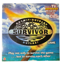 Mattel Survivor Board Game: Reality Show Strategy Game, COMPLETE - $15.83