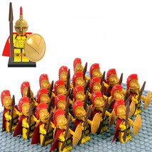 21pcs Roman Commander Army Legion Medieval Soldier Military Minifig Bricks Toy - £23.97 GBP