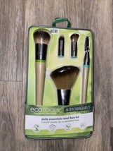 EcoTools DAILY ESSENTIAL TOTAL FACE KIT: ANGLED BRUSH BASE BUFFER SPOOLI... - £11.60 GBP