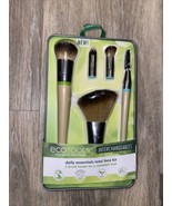 EcoTools DAILY ESSENTIAL TOTAL FACE KIT: ANGLED BRUSH BASE BUFFER SPOOLI... - £11.70 GBP