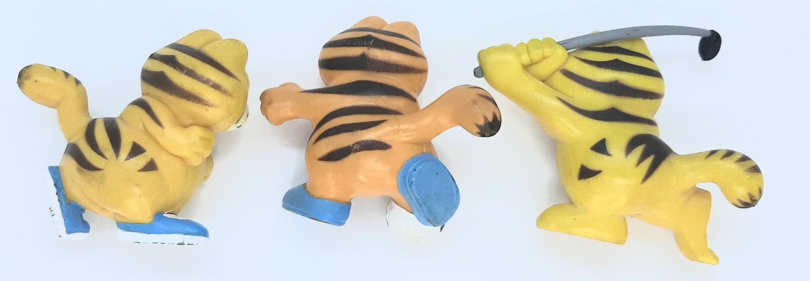 Garfield Vintage Figurines Lot of 3 ~ ( golf, soccer & whistler ) Item image 2