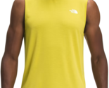 The North Face Men&#39;s Performance Wander Sleeveless Shirt in Acid Yellow-XL - $24.97