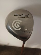 TZ GOLF - Cleveland Launcher Titanium 9.5* Driver 65G Stiff Flex Graphite Shaft - $46.40