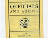 SOO Lines Railroad List of Officials &amp; Agents 1932 No. 45 Minneapolis Mi... - $25.74