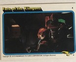 Star Trek 1979 Trading Card #4 Fate Of The Klingons - $1.97