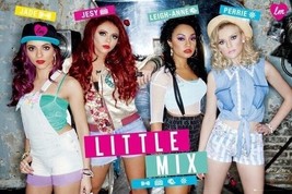 Little Mix ~ Names 24x36 Music Poster Perrie Edwards Jesy Nelson Leigh-Ann Jade - £7.19 GBP