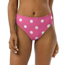 Autumn LeAnn Designs®   | Women&#39;s High-Waisted Bikini Bottoms, Rose Pink... - £30.60 GBP