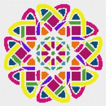 Pepita Needlepoint Canvas: Sukkah Star 6, 10&quot; x 10&quot; - $78.00+