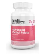 Nutri Supreme Advanced Methyl Folate (5- MTHF) 1mg 60 Count - $24.48