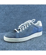 adidas  Women Sneaker Shoes Blue Leather Lace Up Size 7 Medium - £19.46 GBP