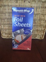 Reynolds Wrap Wrappers Foil Sheets Pre Cut Pop Ups 14&quot; x 10.25&quot; - £6.10 GBP