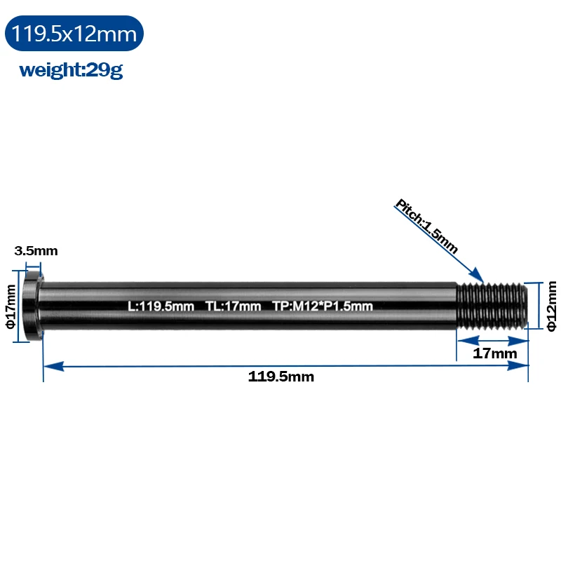 Bicycle Thru Axle Skewers 12mm/15mm Wheel Hub Shaft 15x110 15x100 12x148 12x142  - $23.28