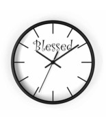 Wall Clock &quot;Blessed&quot; - $34.64