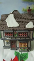 Dickens&#39; Village Lighted House TUTBURY Printer Depart 56 Showroom Model - $46.05