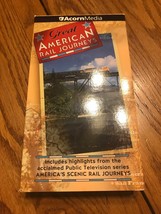 Great American Ferroviario Journeys Cass Scenic Ferrovia VHS Navi N 24h - £15.92 GBP