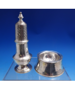 Queen Anne Williamsburg by Stieff Sterling Silver Pepper Shaker Salt Dip... - €417,25 EUR