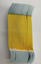 Currency Straps - Self Sealing Money Bands, $1000 Yellow, 500 pack, by N... - $10.49