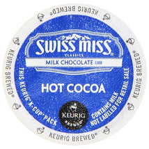 Swiss Miss Milk Chocolate Hot Cocoa 22 count Keurig K cup Pods FREE SHIPPING - £15.84 GBP