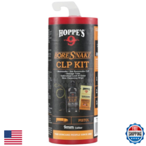 Hoppe's Boresnake CLP Cleaning Kit for 9mm Pistol Gun Snake Clean - $32.86