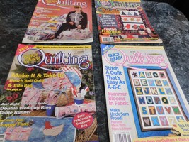 Quick and Easy Quilting Magazine lot of 7 1992-2002 - $4.99