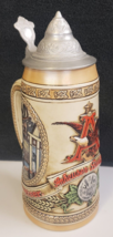 Anheuser Busch Beer Stein Lidded K Series Limited Edition Iv Ceramarte 9.5&quot; Mug - £15.25 GBP
