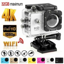 Full HD 1080P Action Camera Camcorder Waterproof DVR NVRs Helmet Sports ... - £16.37 GBP