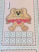 Valentine Bunny Count - Dry Erase - Laminated Activity Set - Teaching Supplies - £7.62 GBP