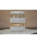 Jar, candle holder Dahlia 4 for the wedding table from Rustic Art. - £6.42 GBP