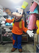 New Goofy Dog with fiber glass head Mickey Mouse Mascot Costume Party Ch... - $480.00