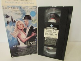 MEMOIRS OF AN INVISIBLE MAN CHEVY CHASE DARYL HANNAH VHS VIDEO TAPE  L42G - $3.52