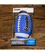 Franklin Sports Football - Grip-Rite 100 - Kids Junior Size - Blue &amp; White - $132.53 MXN
