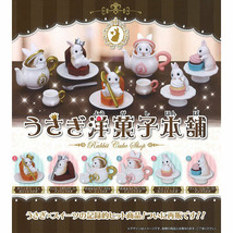 Rabbit Cake Shop Mini Figure Collection Bunny Usagi Tea Time Party - £9.55 GBP