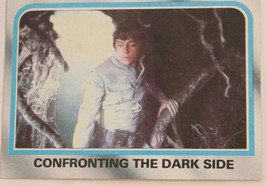 Vintage Star Wars Empire Strikes Back Trade Card #246 Confronting The Da... - £1.56 GBP