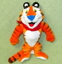 Vintage 10&quot; Tony The Tiger Stuffed Animal Kellogg Cereal 1993 Plush Advertising - £3.53 GBP