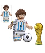 Lionel Messi Argentinian Football Player Minifigures Building Toys - £3.13 GBP