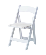 Commerical Seating Products Resin White Folding Chairs - $289.07