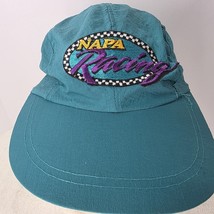 Vintage Napa Racing Green Nylon 4-Panel Hat Snapback - $11.87