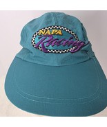 Vintage Napa Racing Green Nylon 4-Panel Hat Snapback - $11.87