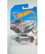 Hot wheels 67 pontiac gto musclemania die cast silver 8/10 toy red stripe - $158.53 MXN