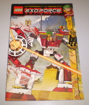 Used Lego Exo-Force INSTRUCTION BOOK ONLY # 8102 Blade Titan No Legos in... - $9.95