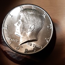 Half ½ Dollar Kennedy Clad Coin 1989 D Denver Mint 50C KM# A202b Nice Not Silver - £2.36 GBP