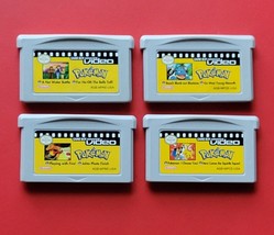 Pokemon Game Boy Advance Video Games Blastoise Johto Squirtle  Complete Set - £91.90 GBP