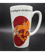 Disney Store Pluto chasing his tail tall coffee mug I&#39;m going in circles... - £11.93 GBP