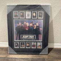 Star Trek The Next Generation 25th Anniversary Limited Edition COA Plaque #995 - $233.75