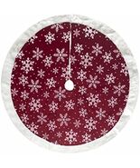 Dyno Seasonal Solutions 274672 48 in. Tree Skirt Red &amp; Silver - $779.91 MXN