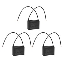 Uxcell Ceiling Fan Capacitor Cbb61 10Uf 250V Ac 2 Wires Metallized Polyp... - $34.95