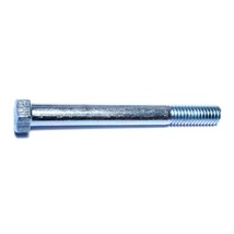 7/16&quot;-14 x 4&quot; Zinc Plated Grade 2 / A307 Steel Coarse Thread Hex Bolts HBHS-338 - £15.45 GBP