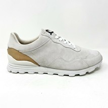 Clae Hoffman AM Rag x Clae White Suede Veggie Tan Mens Premium Casual Sneakers - £43.21 GBP
