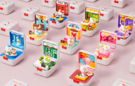 POP MART Sanrio Hello Kitty Food Town Cuisine Scene Confirmed Blind Box Figure ！ - £9.88 GBP+